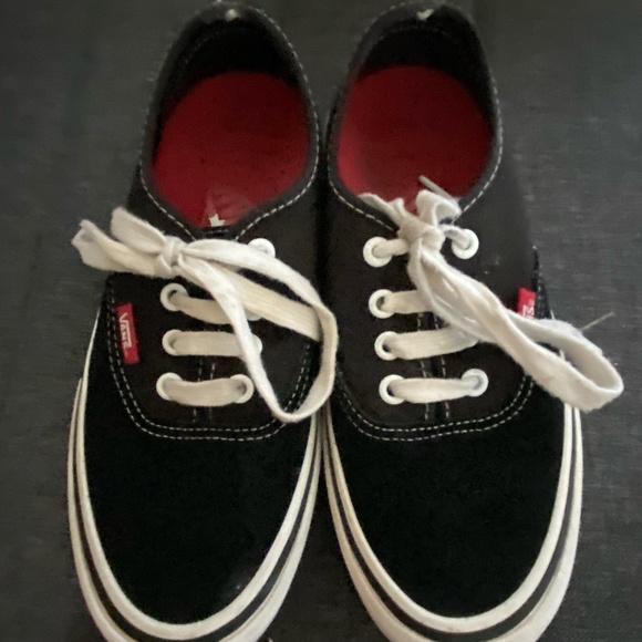 Vans Black Canvas Lace Up Pro Skateboard Casual Vacation Sneaker-Sz-Mens-4 - Picture 4 of 16